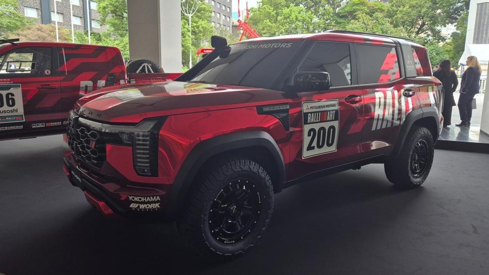 Pajero Rally Tampil Buas