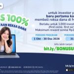 Kejutan Bonus Reksa Dana Gratis 100 Persen