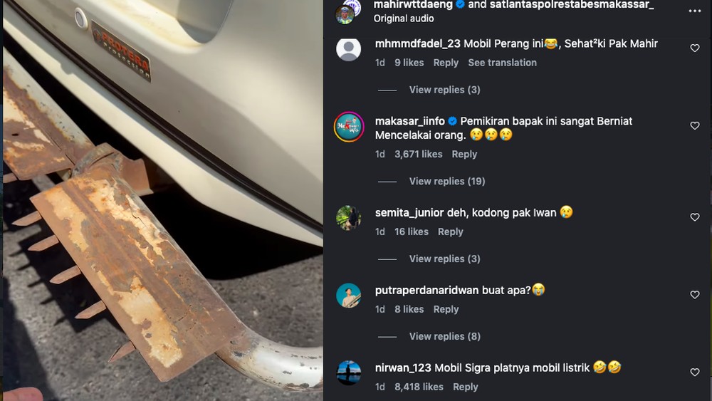 Sigra Berduri Bikin Geger