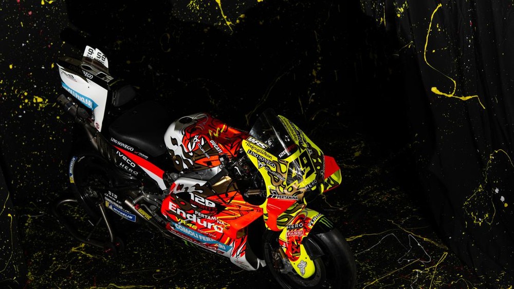 Sangar Motor VR46 Pakai Livery Garuda