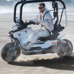 Inovasi BMW Skuter Tanpa Helm