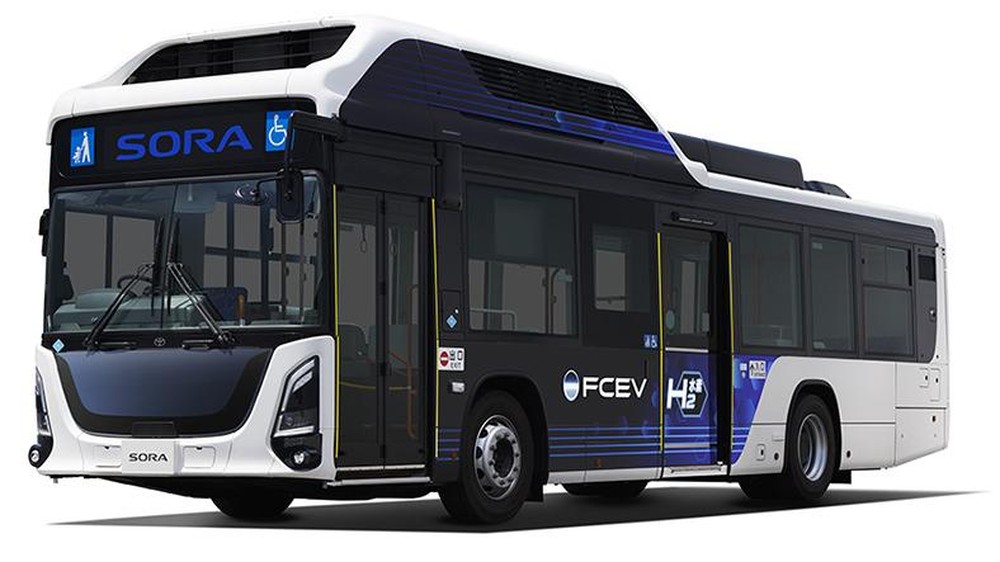 Bus Hidrogen Toyota Sora Terbaru Meluncur