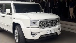 Mobil Dinas Baru AHY Pakai Maung