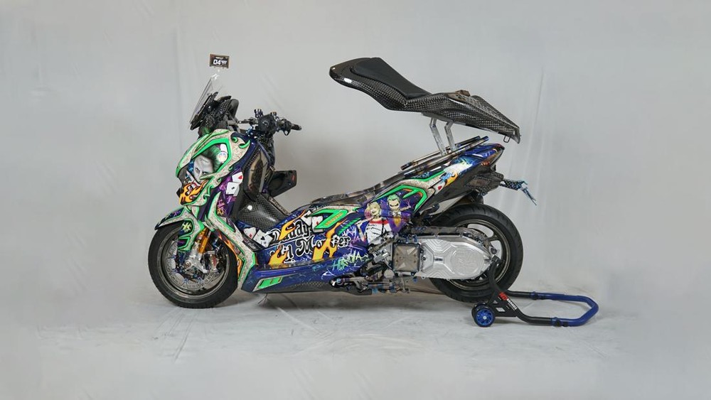 Xmax Joker Canggih Pakai Sidik Jari