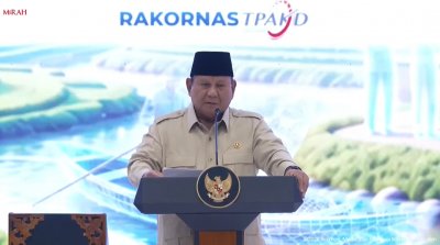 Prabowo Sebut Emak-Emak Jaga Keuangan RI