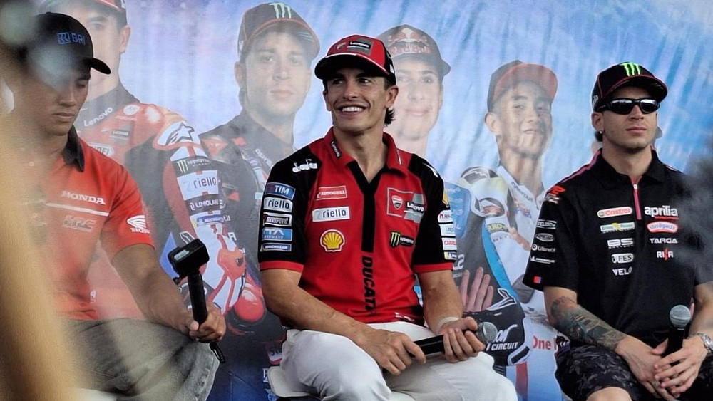 Mandalika Jadi Medan Tempur Aprilia